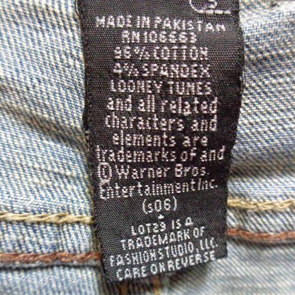 LOT 29 LIGHT WASH DISTRESSED JEANS SZ 5 - Picture 6 of 9